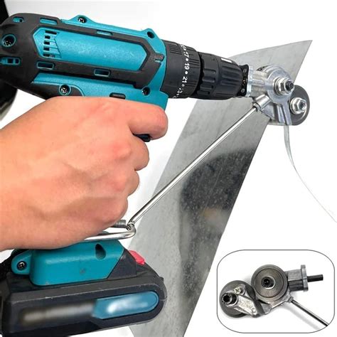 metal shear attachment for drill